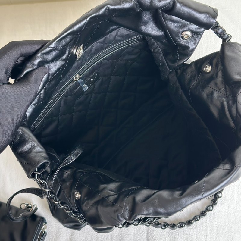 CHANEL 22 Bag - 小號so black-7