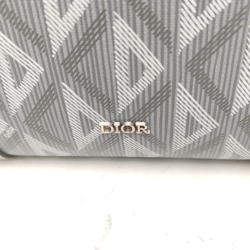 DIOR 灰色PVC銀扣2022Lingot公事包-4