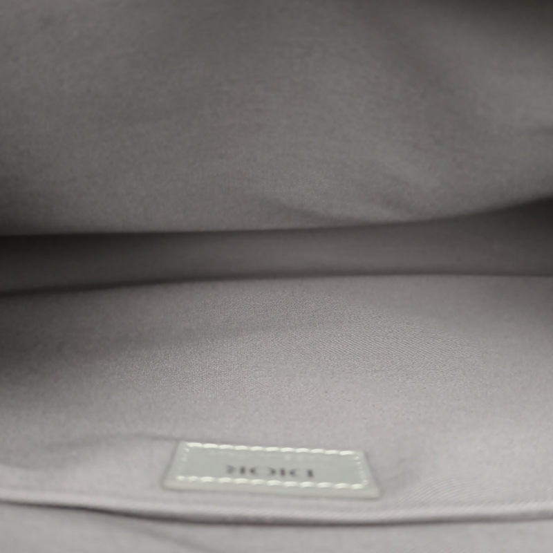 DIOR 灰色PVC銀扣2022Lingot公事包-5