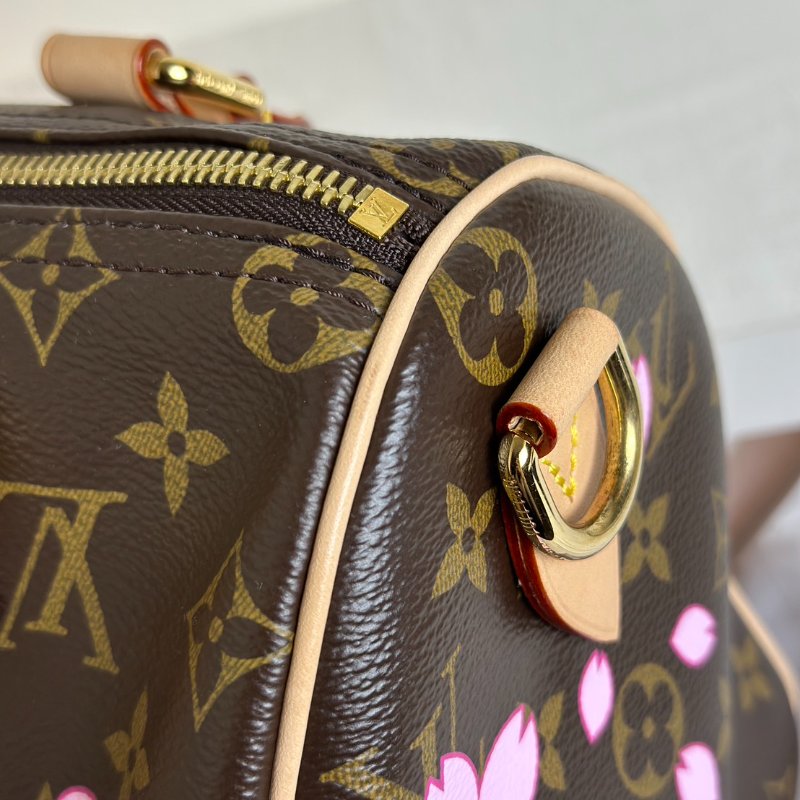 LOUIS VUITTON x 村上隆聯名Speedy 25 - 櫻花-8