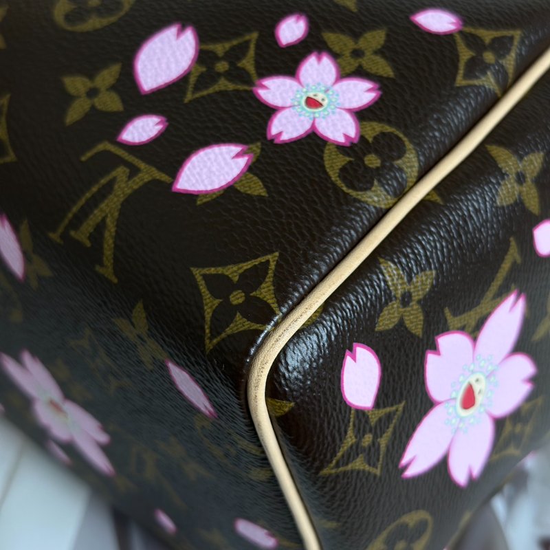 LOUIS VUITTON x 村上隆聯名Speedy 25 - 櫻花-15