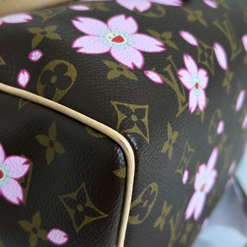 LOUIS VUITTON x 村上隆聯名Speedy 25 - 櫻花-17