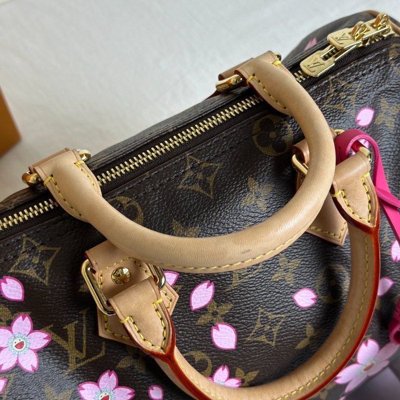 LOUIS VUITTON x 村上隆聯名Speedy 25 - 櫻花-19