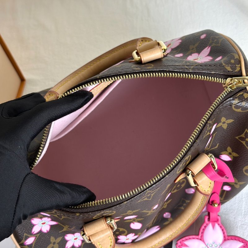 LOUIS VUITTON x 村上隆聯名Speedy 25 - 櫻花-21