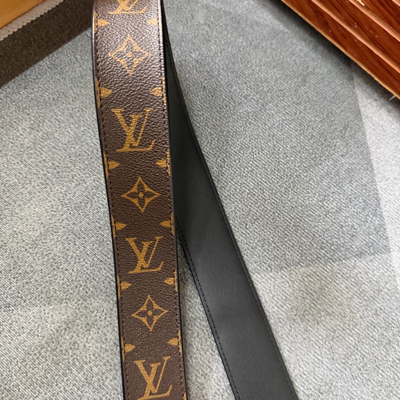 Lv老花黑色肩帶  (J02288)-4