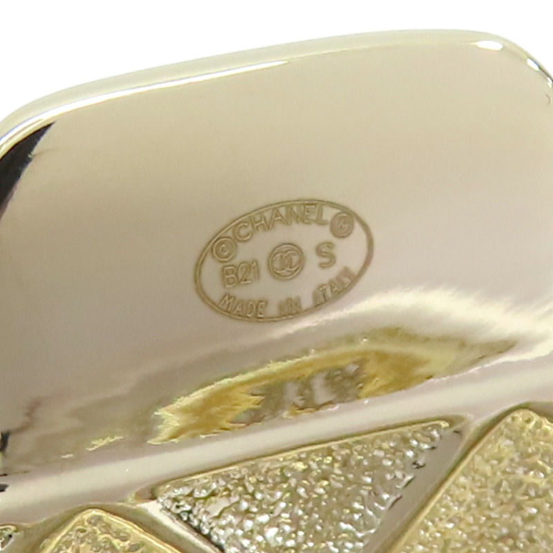 淺金色 鍍金Ting Bag 珍珠 長項鏈【CHANEL 香奈兒】 AB6135-6