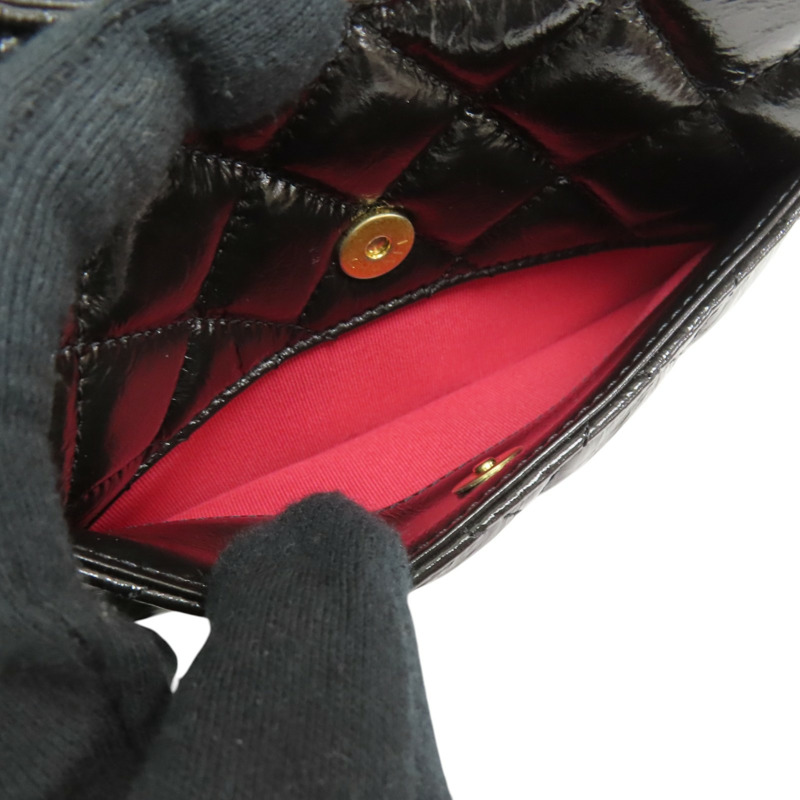 黑色牛皮 Wavy CC Hobo 鍊帶 肩背包 AS4323【CHANEL 香奈兒】 AS4323-7