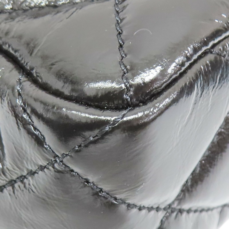 黑色牛皮 Wavy CC Hobo 鍊帶 肩背包 AS4323【CHANEL 香奈兒】 AS4323-12