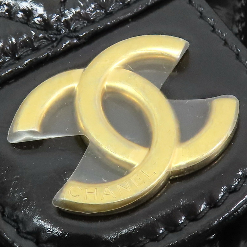 黑色牛皮 Wavy CC Hobo 鍊帶 肩背包 AS4323【CHANEL 香奈兒】 AS4323-15