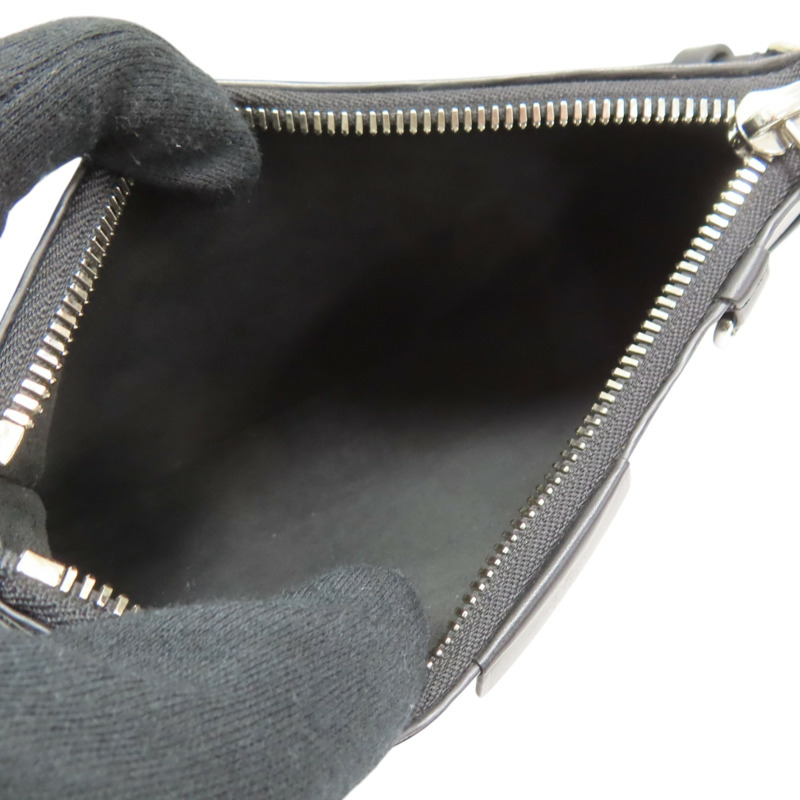 黑色 EPI 水波紋 牛皮 Easy Pouch On Strap 肩背包 M80471【LOUIS VUITTON LV 路易威登】 M80471-4