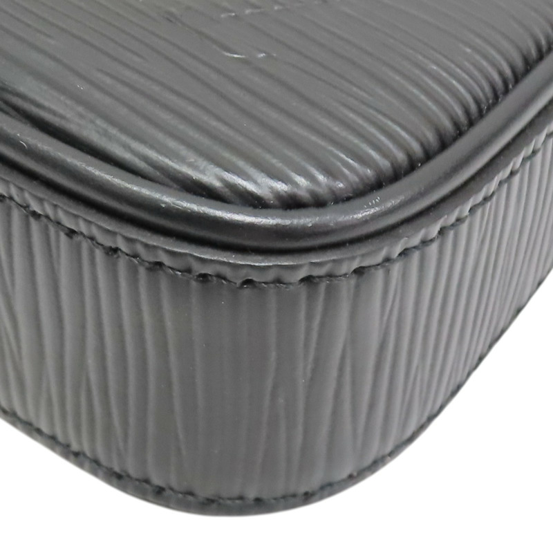 黑色 EPI 水波紋 牛皮 Easy Pouch On Strap 肩背包 M80471【LOUIS VUITTON LV 路易威登】 M80471-8