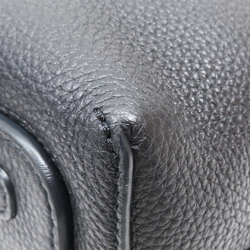 海軍藍 牛皮 肩背包【Loro Piana 諾悠翩雅】 FAM7943-8