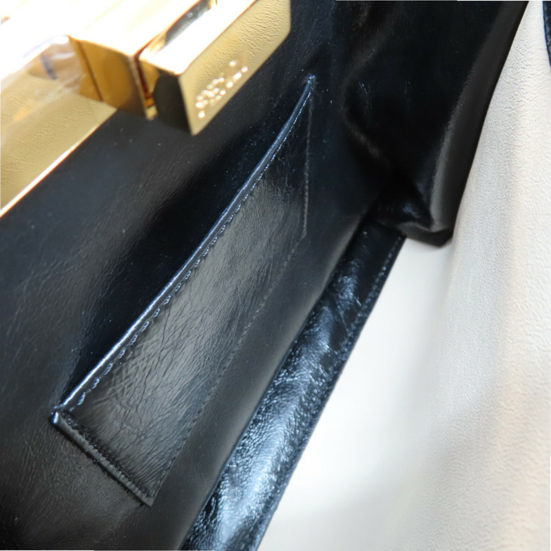 黑色 牛皮 Peekaboo Mini 肩背包 8BN244【FENDI 芬迪】 8BN244-5