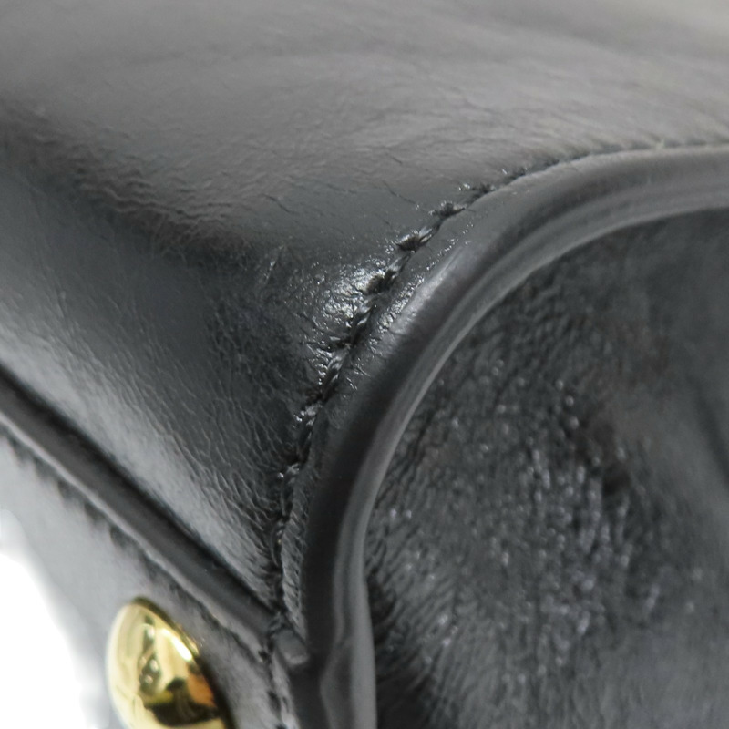 黑色 牛皮 Peekaboo Mini 肩背包 8BN244【FENDI 芬迪】 8BN244-11