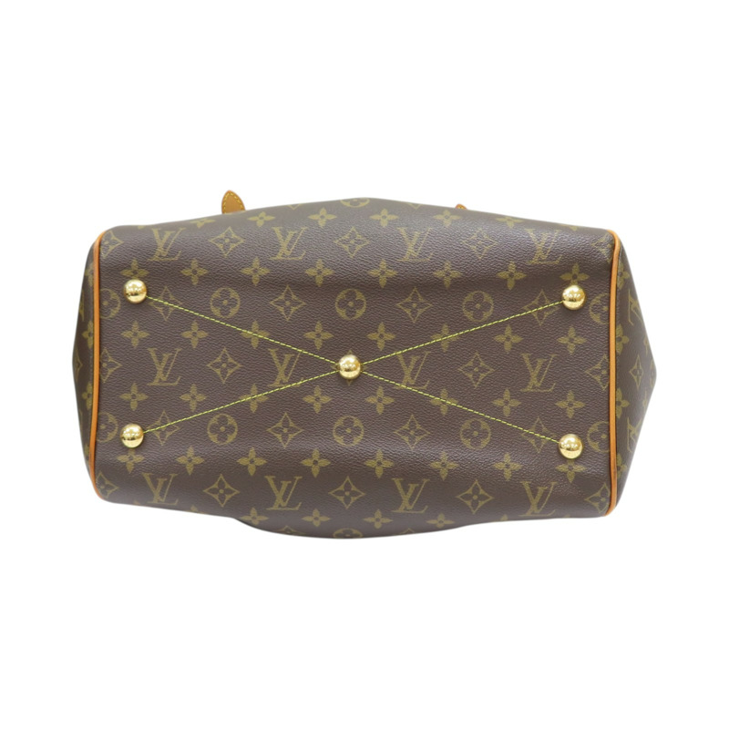 棕色 原花帆布 Tivoli GM 肩背包 M40144【LOUIS VUITTON LV 路易威登】 M40144-3