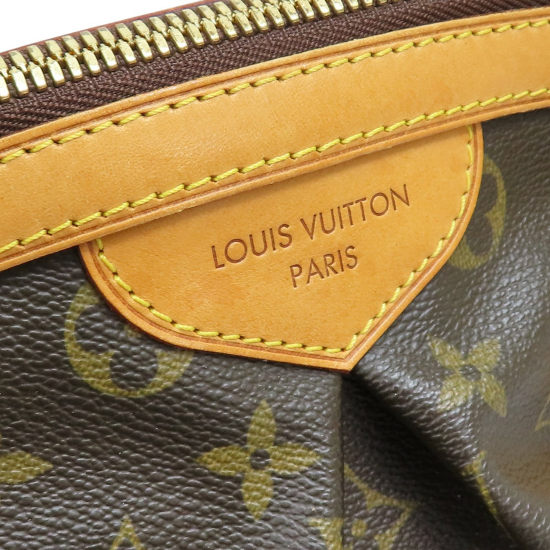 棕色 原花帆布 Tivoli GM 肩背包 M40144【LOUIS VUITTON LV 路易威登】 M40144-8