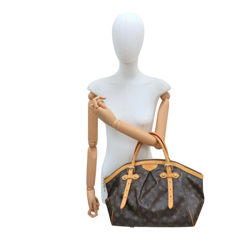 棕色 原花帆布 Tivoli GM 肩背包 M40144【LOUIS VUITTON LV 路易威登】 M40144-11