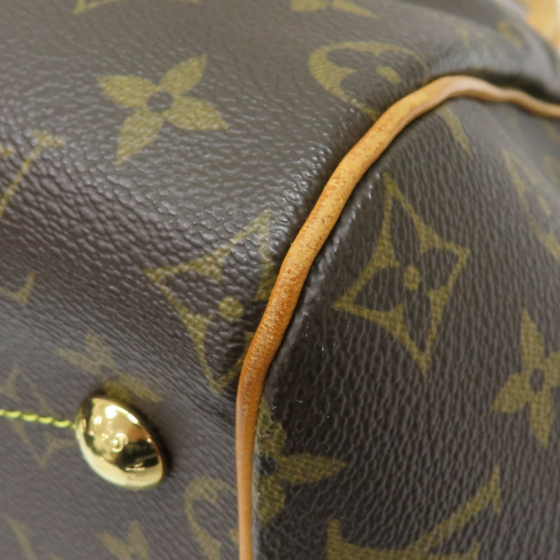 棕色 原花帆布 Tivoli GM 肩背包 M40144【LOUIS VUITTON LV 路易威登】 M40144-12