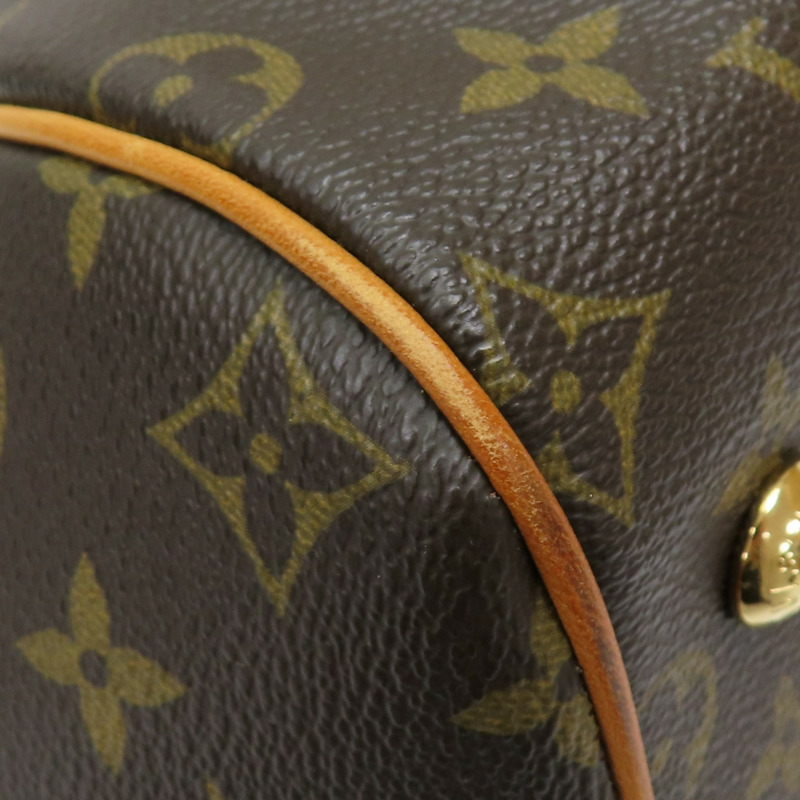 棕色 原花帆布 Tivoli GM 肩背包 M40144【LOUIS VUITTON LV 路易威登】 M40144-13