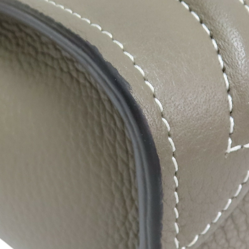 灰色牛皮 Luggage Nano 兩用包 189243DRU【CELINE 賽琳】 189243DRU-15