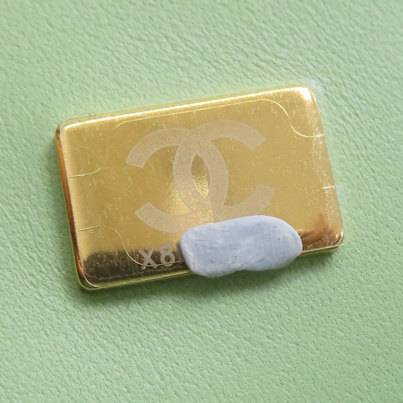 酪梨綠羊皮 Top Handle Flap 兩用包 AS2431【CHANEL 香奈兒】 AS2431-9