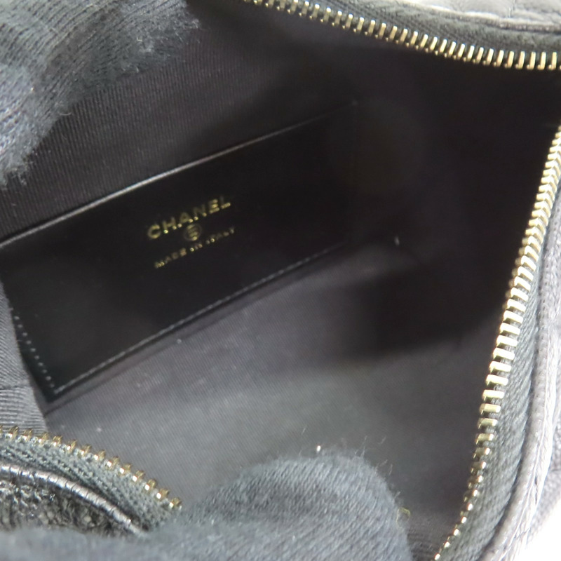 黑色牛皮 Hobo 兩用包 AP4747【CHANEL 香奈兒】 AP4747-12