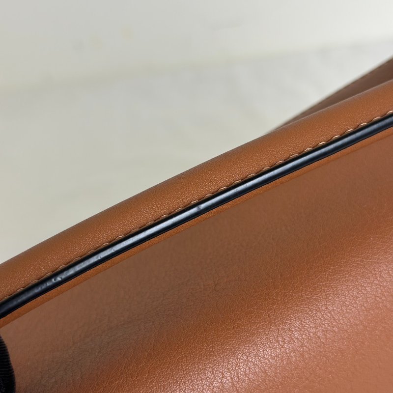 LOEWE Puzzle小牛皮手袋 - 小號棕色-9