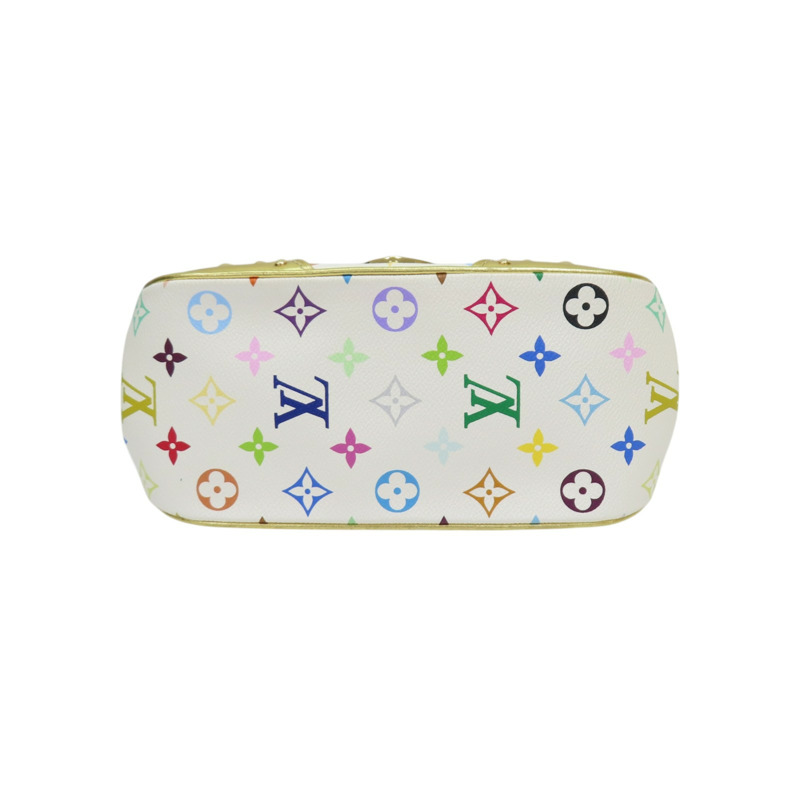 金/白色 原花帆布 Multicolore Marilyn All 肩背包 M40206【LOUIS VUITTON LV 路易威登】 M40206-3