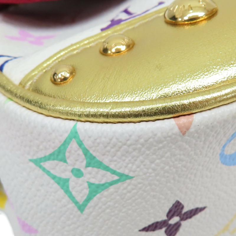 金/白色 原花帆布 Multicolore Marilyn All 肩背包 M40206【LOUIS VUITTON LV 路易威登】 M40206-11