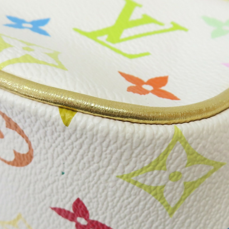 金/白色 原花帆布 Multicolore Marilyn All 肩背包 M40206【LOUIS VUITTON LV 路易威登】 M40206-12