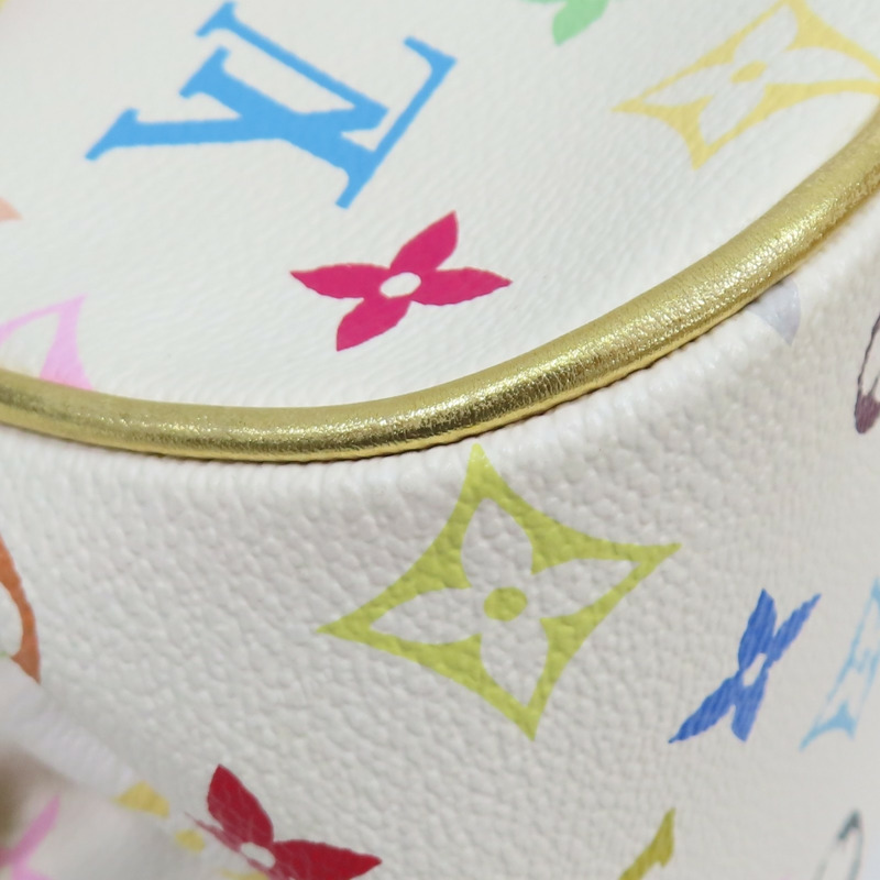 金/白色 原花帆布 Multicolore Marilyn All 肩背包 M40206【LOUIS VUITTON LV 路易威登】 M40206-13