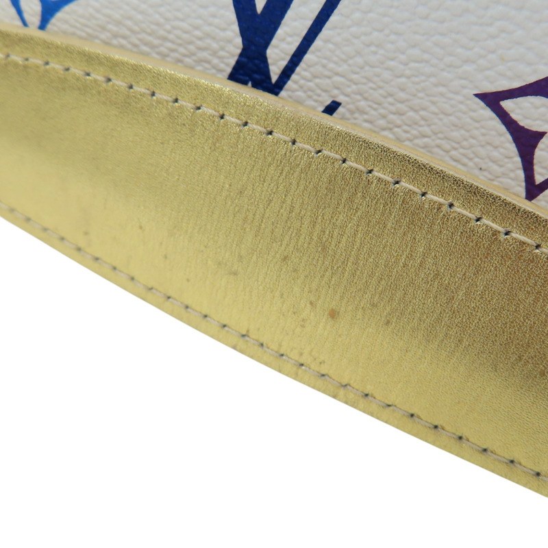 金/白色 原花帆布 Multicolore Marilyn All 肩背包 M40206【LOUIS VUITTON LV 路易威登】 M40206-14