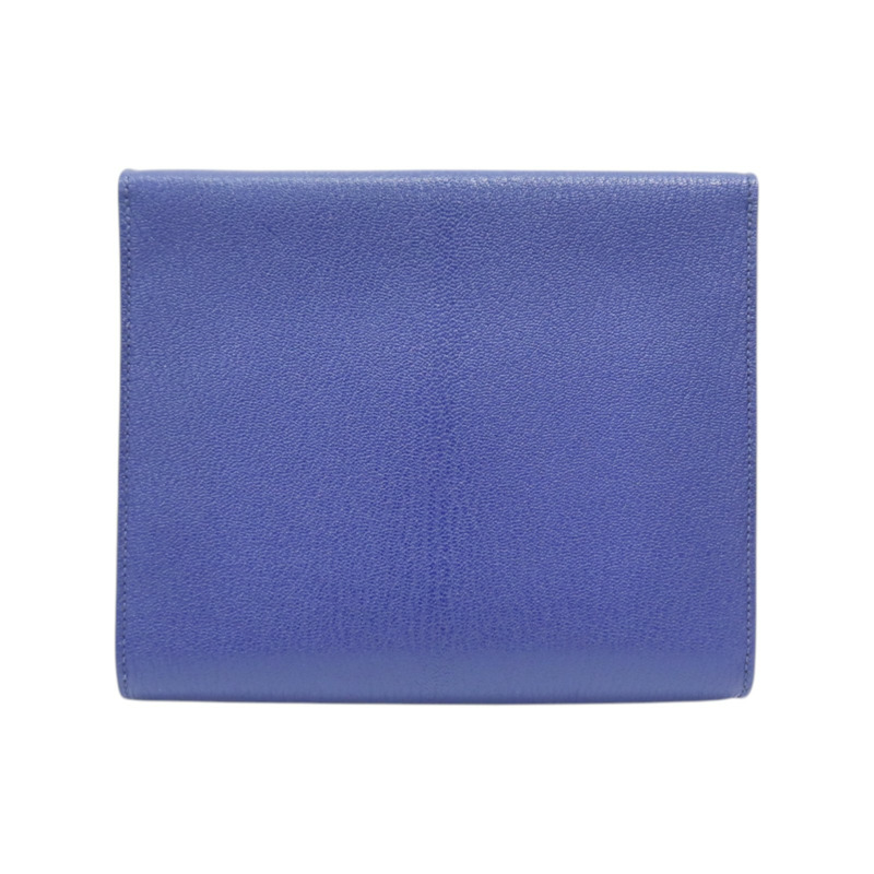 墨水藍 Mysore牛皮 Click 16 肩背包 銀扣 D刻【HERMES 愛馬仕】 H073568CCM3-1