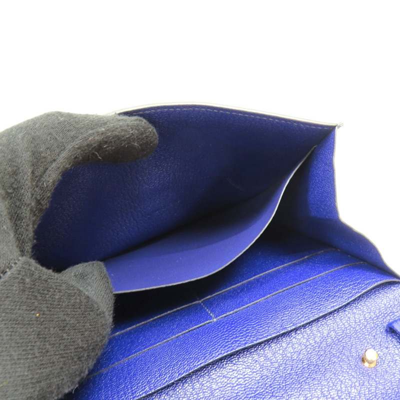 墨水藍 Mysore牛皮 Click 16 肩背包 銀扣 D刻【HERMES 愛馬仕】 H073568CCM3-6