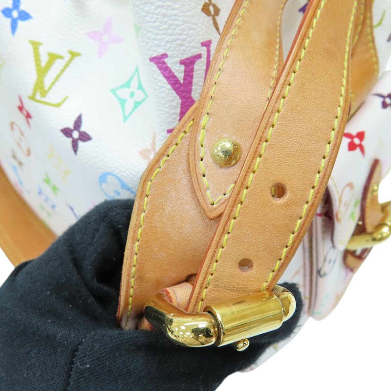 白彩 原花帆布 Multicolore Petit Noe 肩背包 村上隆聯名【LOUIS VUITTON LV 路易威登】 M42229-19