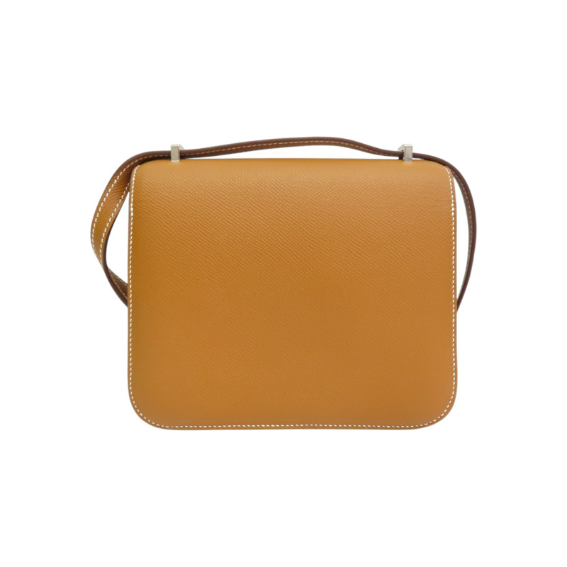 金棕色 Epsom 牛皮 Constance 18 肩背包 H083905CK37 B刻【HERMES 愛馬仕】 H083905CK37-1