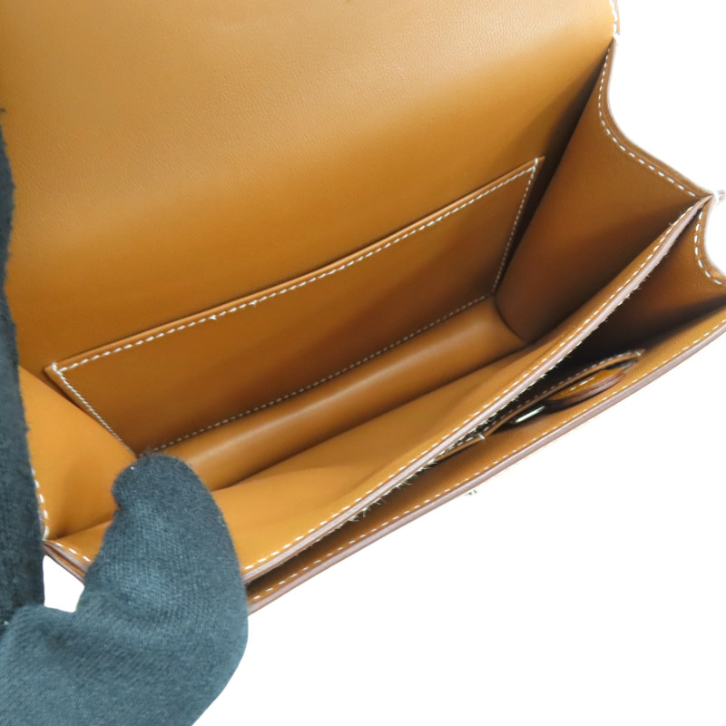 金棕色 Epsom 牛皮 Constance 18 肩背包 H083905CK37 B刻【HERMES 愛馬仕】 H083905CK37-4