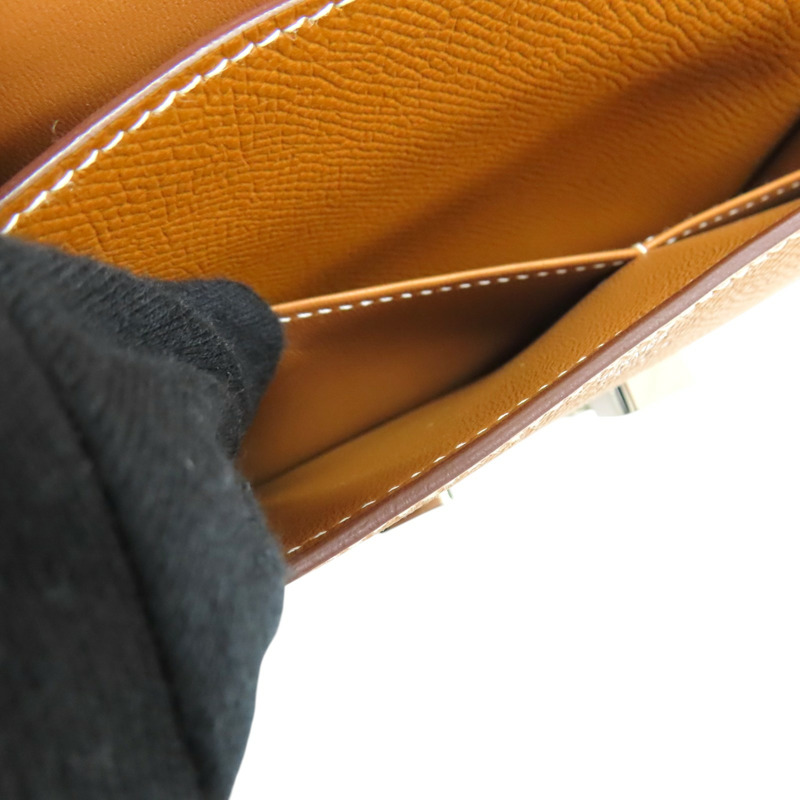 金棕色 Epsom 牛皮 Constance 18 肩背包 H083905CK37 B刻【HERMES 愛馬仕】 H083905CK37-7