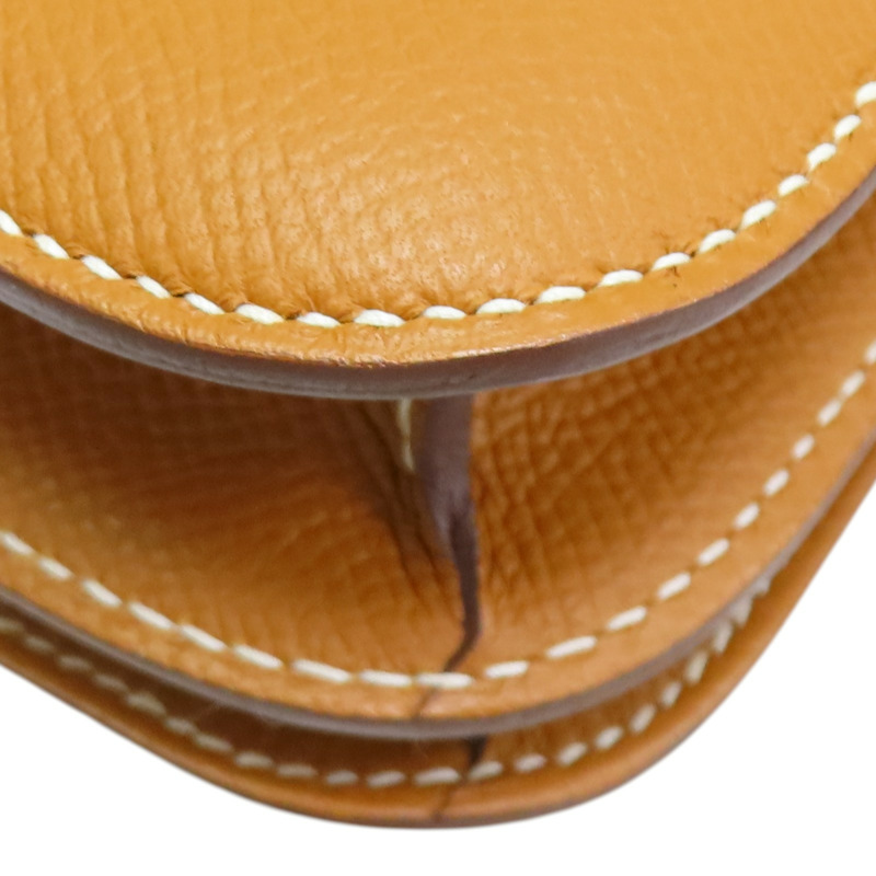 金棕色 Epsom 牛皮 Constance 18 肩背包 H083905CK37 B刻【HERMES 愛馬仕】 H083905CK37-13