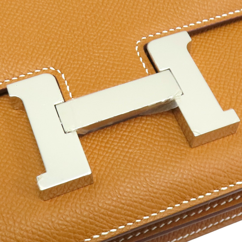 金棕色 Epsom 牛皮 Constance 18 肩背包 H083905CK37 B刻【HERMES 愛馬仕】 H083905CK37-17