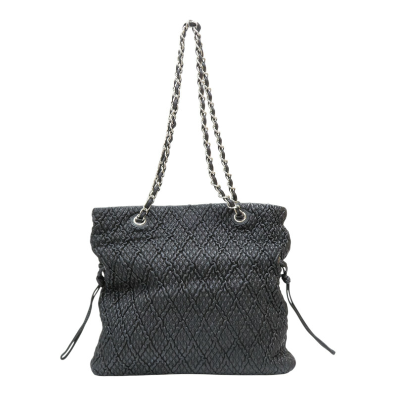 黑色 羊皮 CC Lock BonBon Tote 肩背包【CHANEL 香奈兒】-1