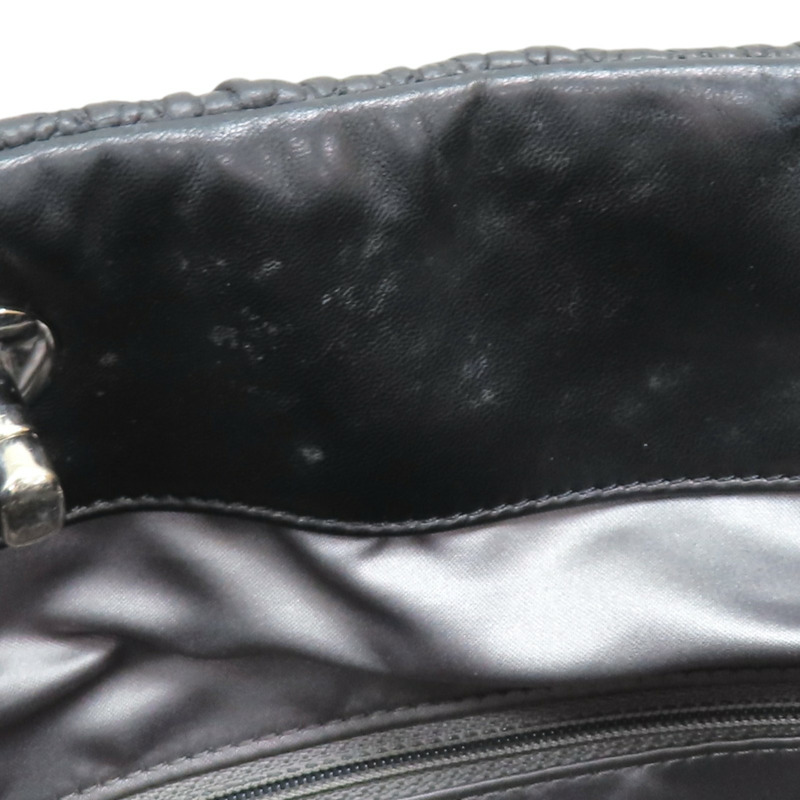 黑色 羊皮 CC Lock BonBon Tote 肩背包【CHANEL 香奈兒】-17