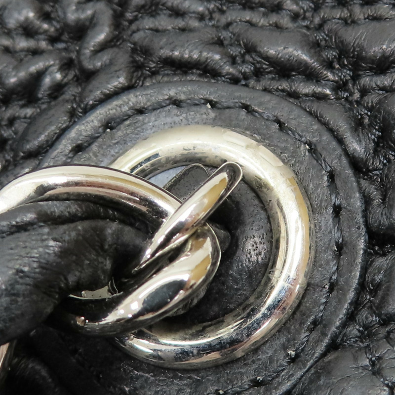 黑色 羊皮 CC Lock BonBon Tote 肩背包【CHANEL 香奈兒】-18
