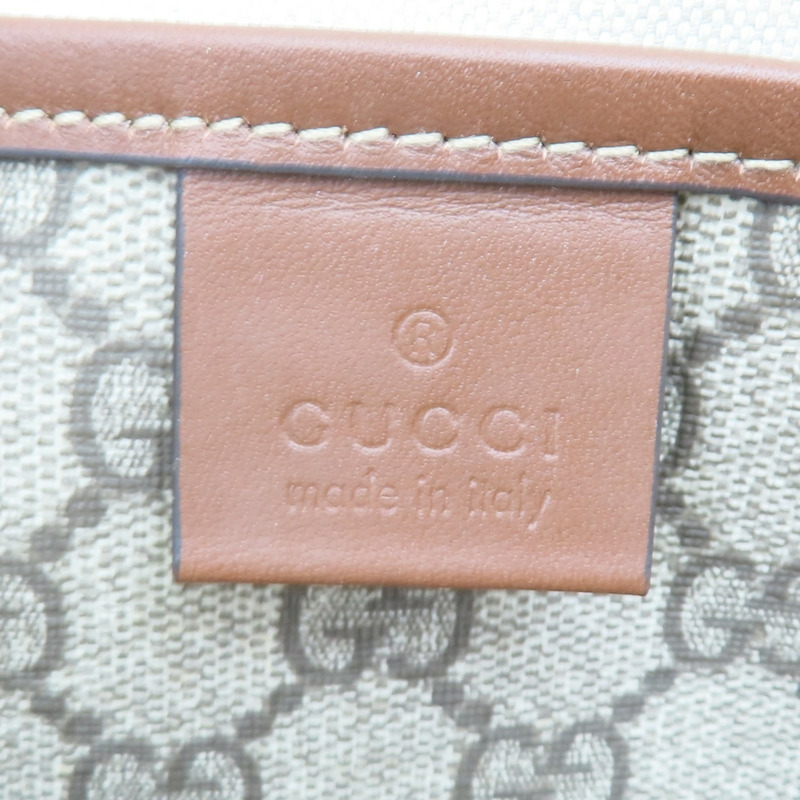 棕色 帆布 GG Supreme Sherry Tote Bag 手提包 211135【GUCCI 古馳】 211135-6