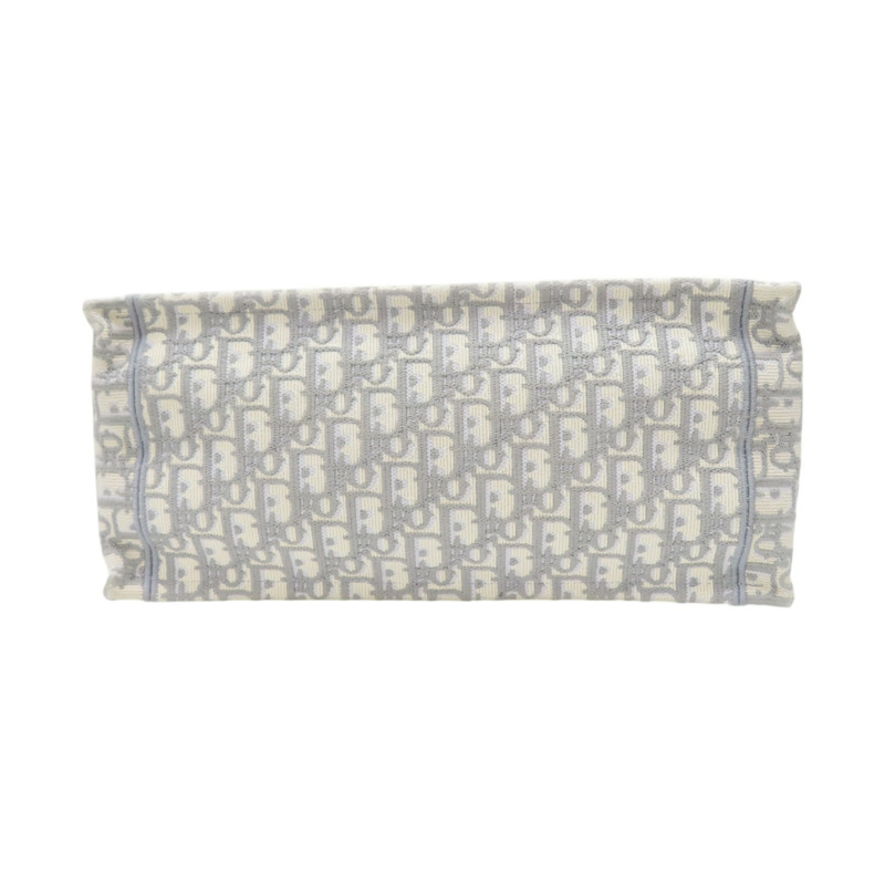 灰色 提花帆布 Book Tote 中型 托特包 手提包 M1296ZRIW【Dior 迪奧 】 M1296ZRIW-3