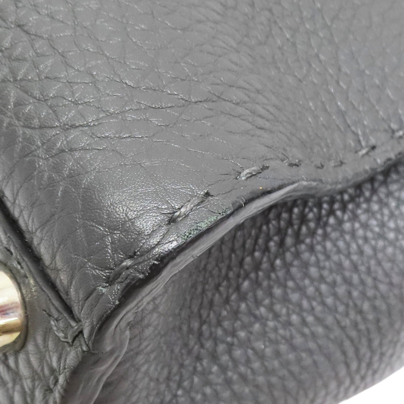 瀝青灰色 牛皮 Peekaboo 兩用包 8BN290 【二手名牌BRAND OFF】 8BN290-11