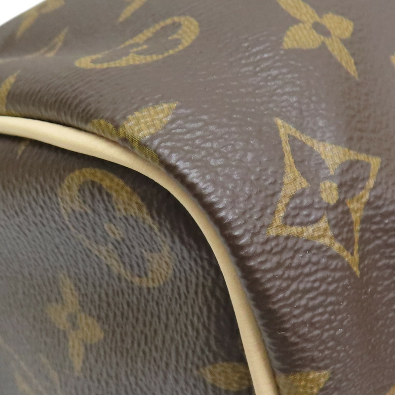 棕色 原花帆布 Speedy 35 兩用包 M46981【LOUIS VUITTON LV 路易威登】 M46981-12