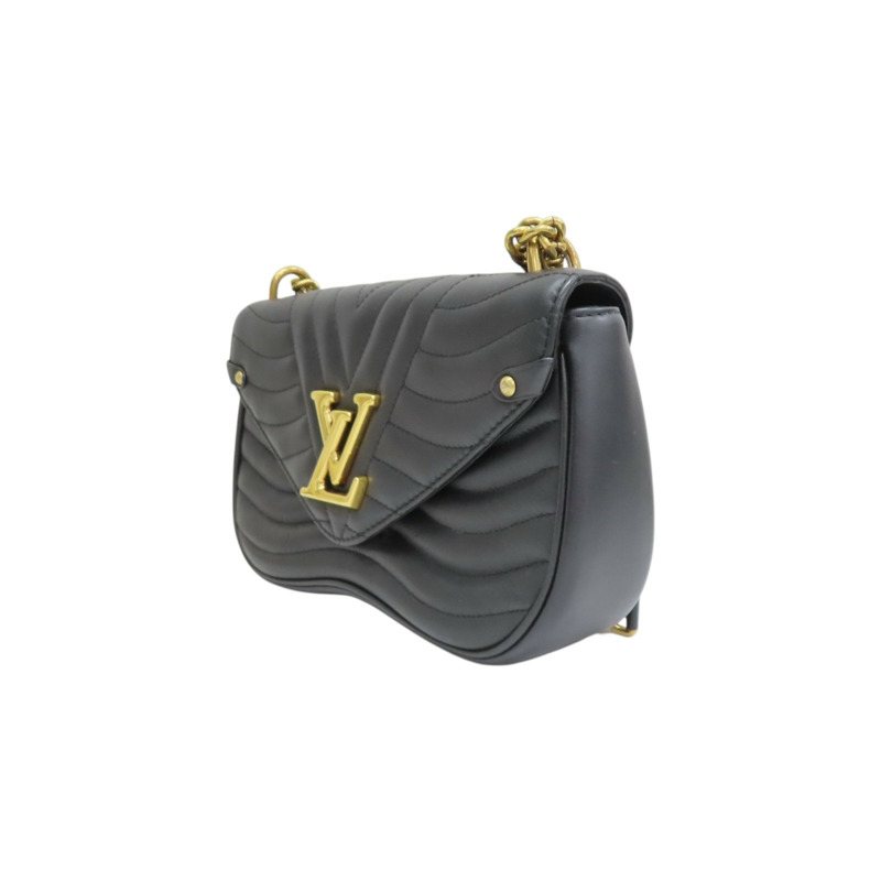 黑色牛皮 New Wave MM 肩背包 M51498【LOUIS VUITTON LV 路易威登】 M51498-2