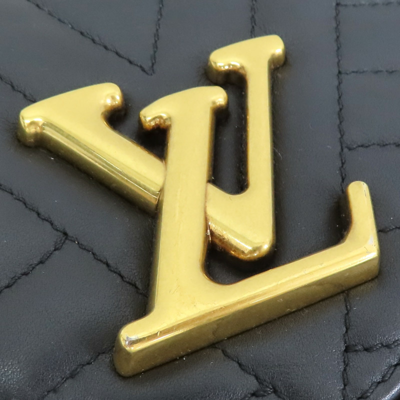 黑色牛皮 New Wave MM 肩背包 M51498【LOUIS VUITTON LV 路易威登】 M51498-13