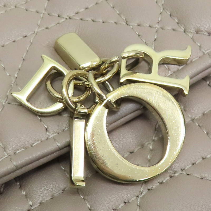 淺褐色羊皮 My Dior Mini 肩背包 S0980ONMJ_M51U【Dior 迪奧】 S0980ONMJ_M51U-14